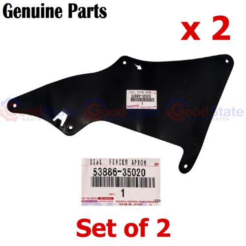 Genuine Hilux Surf RZN215 RZN210 KDN215 Front Fender Guard Rear Seal Set x2 - Picture 1 of 13