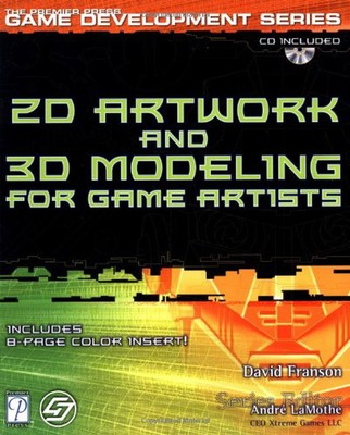2D Artwork und 3D Modellbau für Spielekünstler