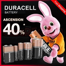 Duracell AA AAA 9V C D Battery 1.5V Duralock Batteries Longest