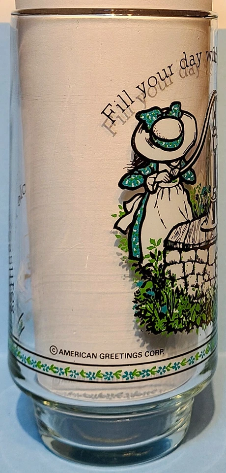 Vaso de Navidad vintage 1977 Coca-Cola/Aholly Hobbie  Foto 2 de 4