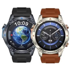 2026 Military Smart Watch Answer/Dial Call Rugged Tactical Sport Fitness Tracker