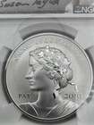 2019 Canada Peace Liberty 1oz Silver High Relief Rev Proof NGC PF70 Mercanti Sig