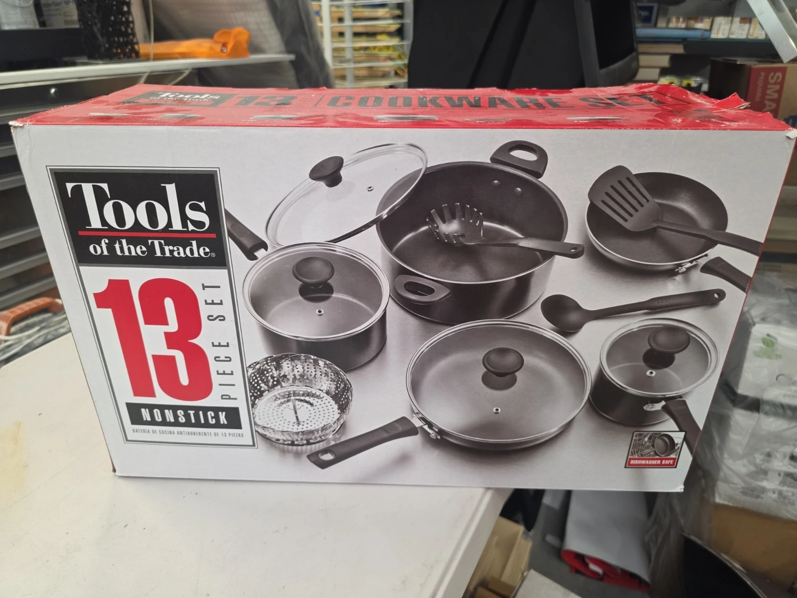 Tools Of The Trade Nonstick 13 Piece Cookware Set