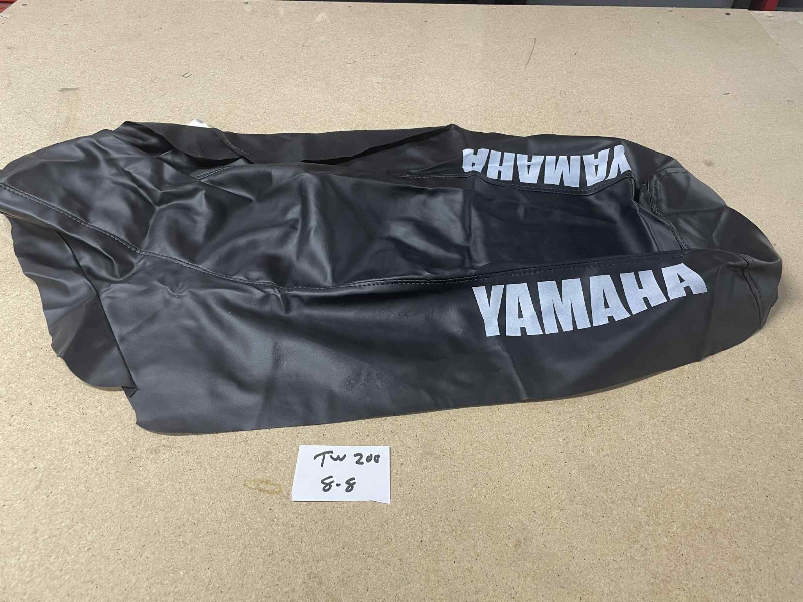 Yamaha TW 200 Seat Cover Black Color Seat Cover