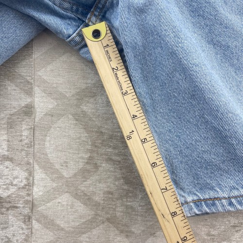 VINTAGE Levi Strauss 550 Relaxed Fit Mens Denim Shorts Size 38 Orange Tab 1998 - 第 4/9 張圖片