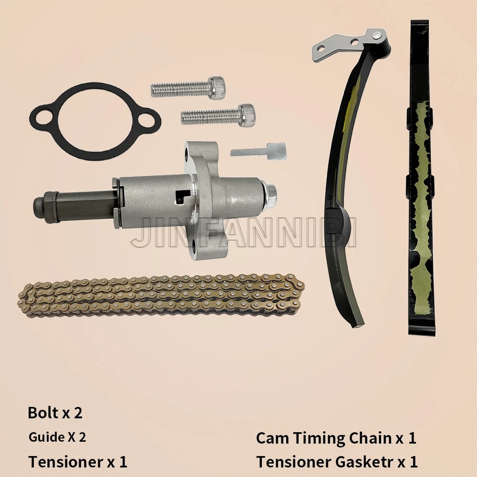 Kit de tensor de cadena de distribución y guía de leva para Yamaha TTR225 TTR230 XT225 TW200  Foto 4 de 4