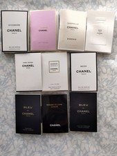 NIB 10Pc Set Chanel Perfume Sample Collection 1.5ml/0.05oz Each