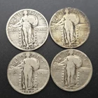 Standing Liberty Quarter Dates And Mint Varies 1917-1930 90% Silver