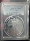 1986-S Proof American Silver Eagle PCGS PR70DCAM