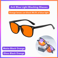 Blue Light Blocking Glasses Blue Blocker Anti Filter Orange Computer Glasses