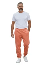 NEW Comfrt Minimalist Sweatpants XL Coral Orange Color Unisex Oversized