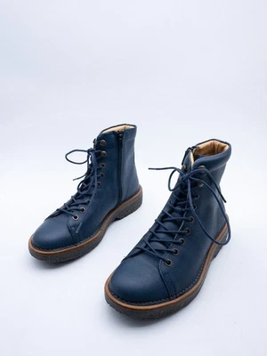 El Naturalista Bottines Chelsea Femme Cuir Bleu T37 Art 40901-30 - Photo 1/4