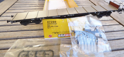 Brawa 47200 H0 Rungen-Sword Trucks SSla Of The DRG Epoch 2 New OVP Minor Flaw