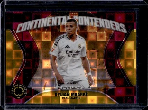 2025 Panini Prizm FIFA Club World Cup Soccer Purple Pandora Kylian Mbappe #24