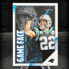 2020 Score Football - Christian McCaffrey - GAME FACE #GF-CM MINT