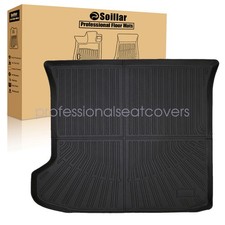 For 2022-2024 Kia EV6 Cargo Trunk Liner Cover Floor Mat TPE All Weather Black