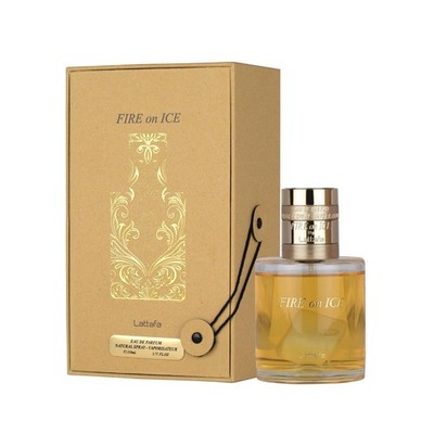 Lattafa Fire On Ice   Fruity, Spicy, Woody, Ambery   Eau de Parfum Spray