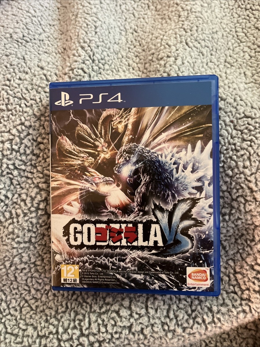 GODZILLA VS - PS4 Rare Japanese Import- Free Shipping