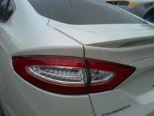 Used Left Tail Light Assembly fits: 2016 Ford Fusion quarter panel mounted LED E