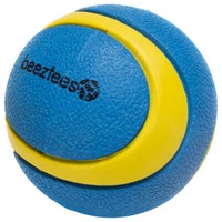Beeztees Fetch Ball Magnificent Hundespielzeug Blau/Gelb, 6,3 Cm, SchwimmfäHig
