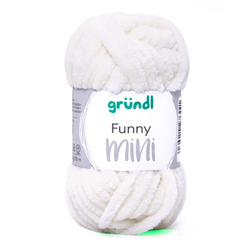 Gründl Funny Mini 15g Chenille Yarn Knitting Wool Amigurumi Chopping 25 Colors - Picture 4 of 47