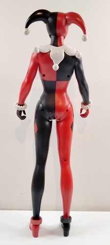 LARGE Harley Quinn 18" Action Figure Big Figs Jakks DC Classic Costume (2016) - Picture 4 of 6