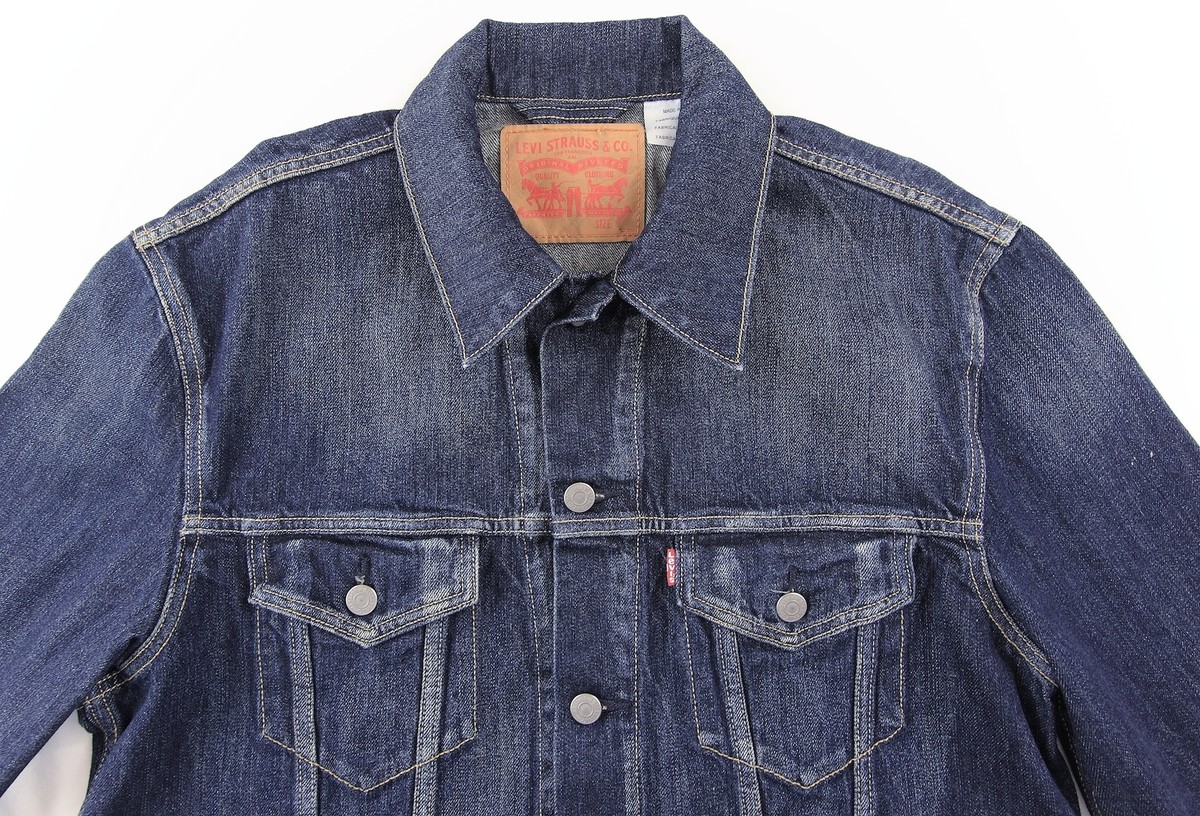 LEVI STRAUSS & CO. デニムジャケット XL Men's LEVI'S LEVI STRAUSS Deep Blue Jean Jacket XL XLarge