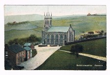 SADDLEWORTH POSTCARD - Saddleworth Church Lancahire Vintage Postcard