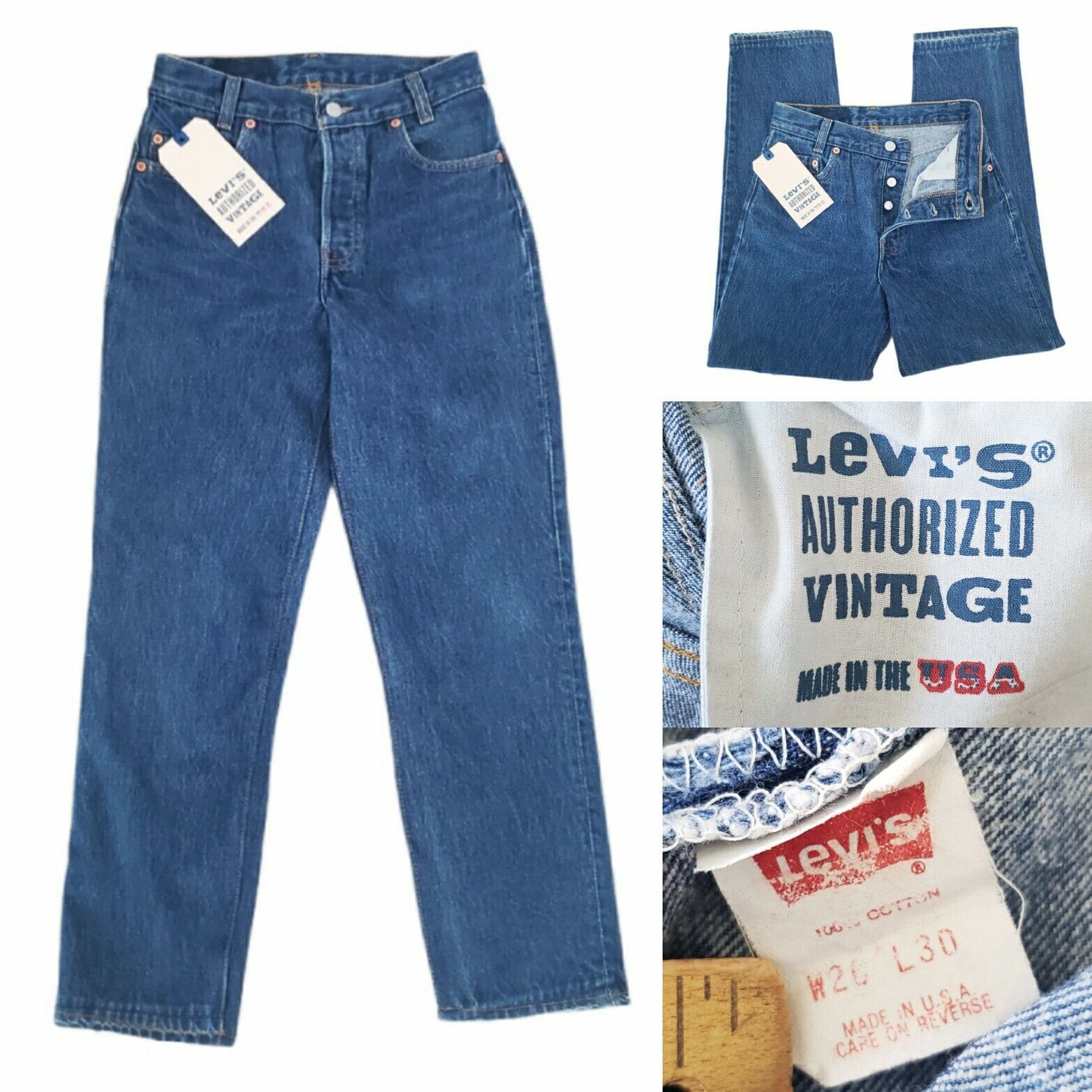 Levi's Vintage Collection | 701 Straight Rigid — AB Fits