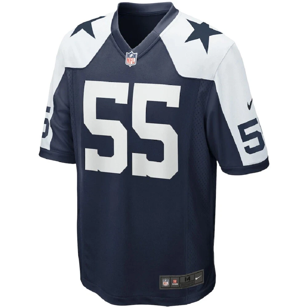 Nike Dallas Cowboys No55 Leighton Vander Esch Lights Out Black Men's Stitched NFL Limited Rush Jersey