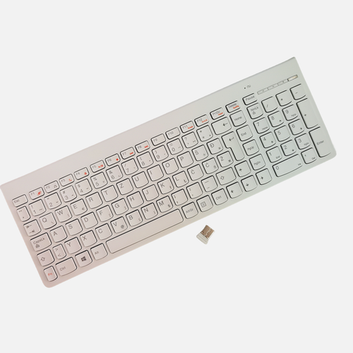 Serbia layout white wireless keyboard for Lenovo SK-8861 - Picture 2 of 7