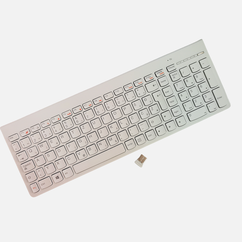 Serbia layout white wireless keyboard for Lenovo SK-8861 - Afbeelding 1 van 6