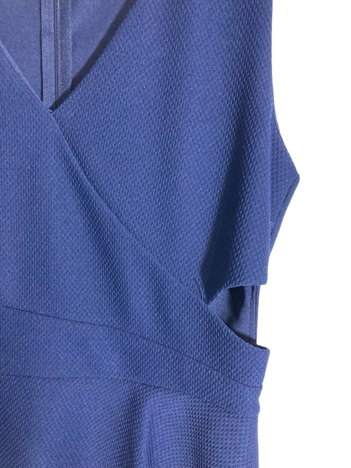 Vintage Dress Blue Small  Y2K 2000's Stewardess Mystic - Image 3 of 4