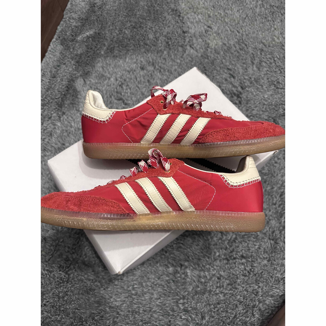 Adidas Wales Bonner Samba Sneakers US M 11.5 Shoes Red Used