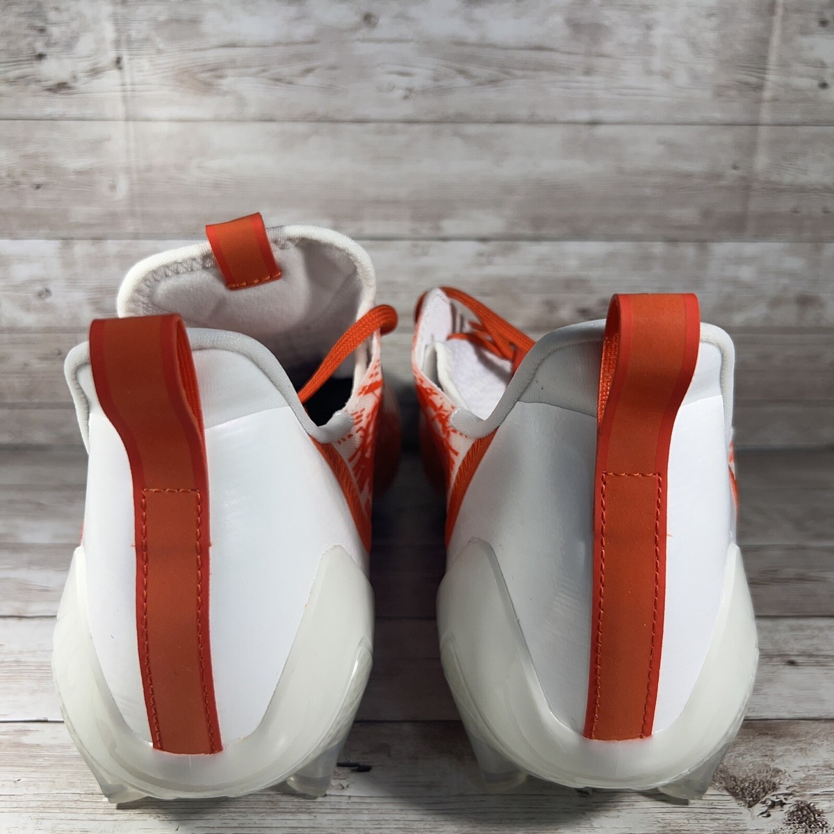 Adidas Adizero Football Cleats Orange White HP8748 Men\'s Size 12.5 NEW Adidas AdiZero Elite Mens Football Cleats Size 12.5 White  main image 4