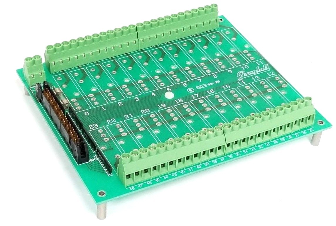 GRAYHILL 70GRCQ24 I/O RELAY MOUNTING BOARD 70AD3362 REV. C eBay