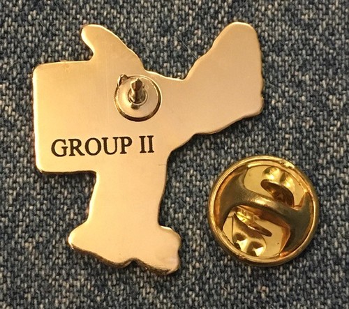 Stretchy The Ostrich~McDonald's Ty Teenie Beanie Babies Crew Lapel Pin~Vintage - Picture 3 of 3