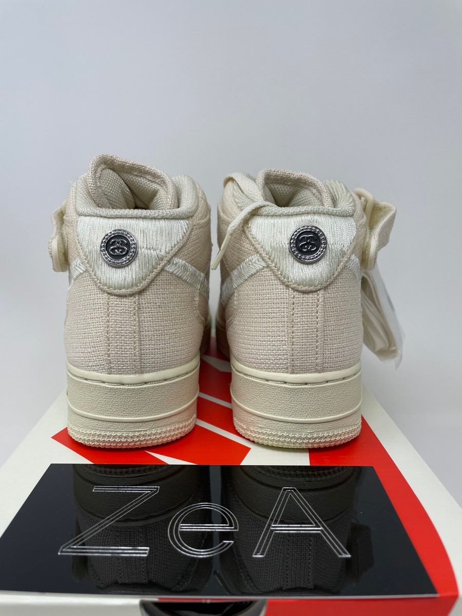 Nike x Stussy★コラボ AIR FORCE 1 ’07 MID SP DJ7841-200 Amazon.com | Nike Mens Air Force 1 Mid DJ7841 200 Stussy