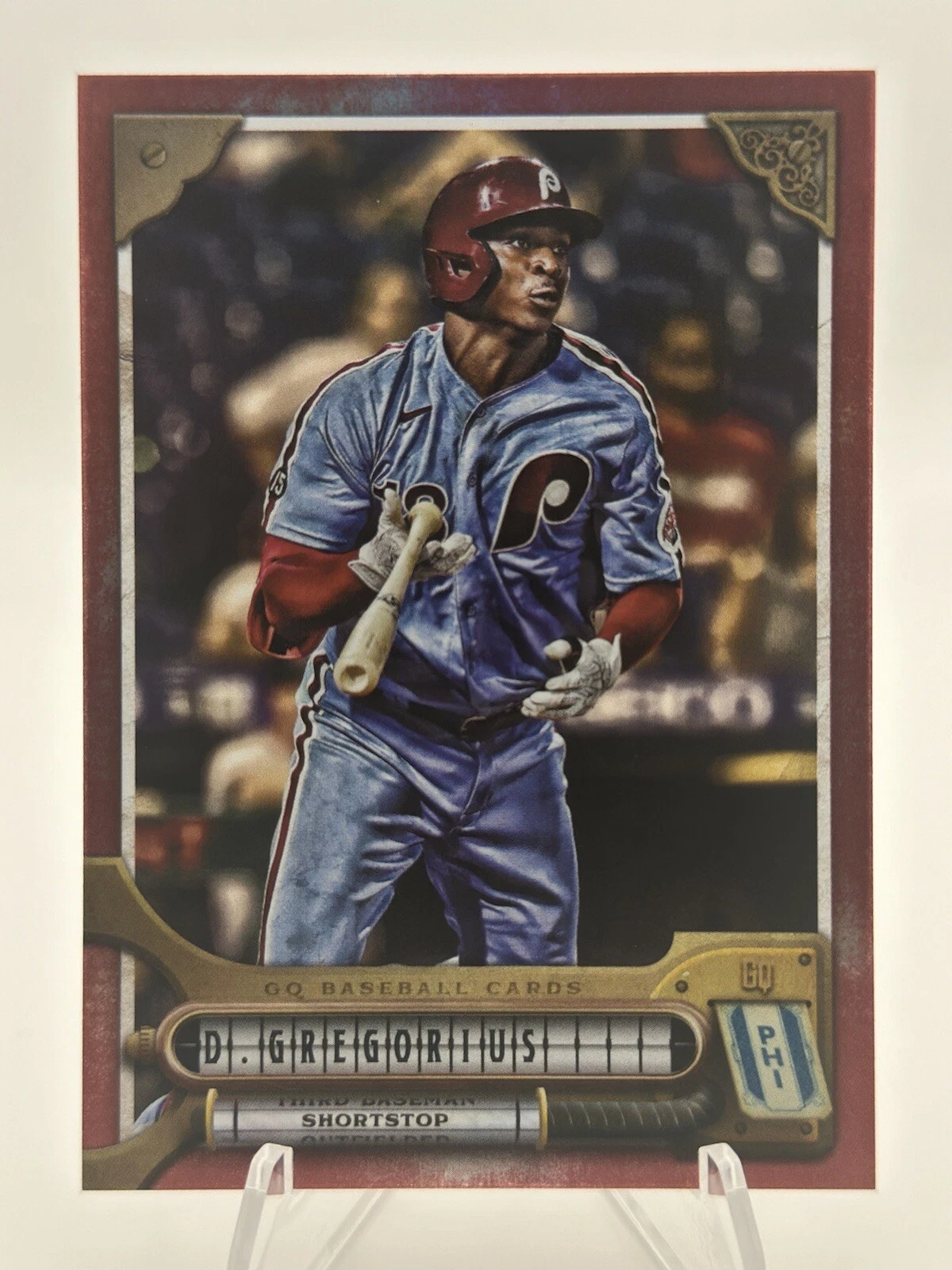 2022 Topps Gypsy Queen Didi Gregorius Red Foil /10 SSP #40 Phillies Yankees