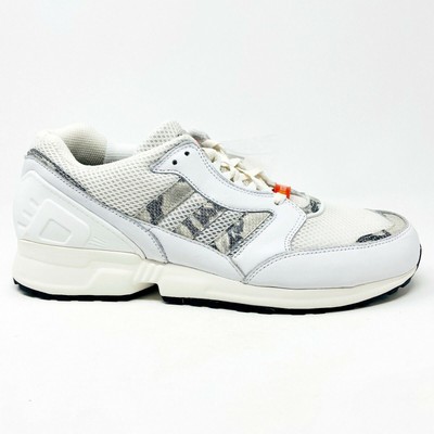 Adidas EQT Running Cushion 91 White Snake Gray Mens Retro Sneakers M25765