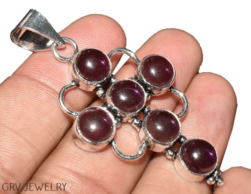 Burgundy Awareness Crystal Charm - Sterling Silver Plated, 10mm Circle Charm For Snake Chain Bracelets, No Gemstone