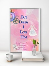But Daddy I Love Him Taylor Canvas wall art Piece home decor Portrait gallery