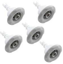 Hot Tub Basics | Spa Jet Inserts 3" Face Gray Nozzle Mini Storm 212-7929 7-PK