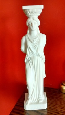 STATUE ANCIENNE DÉESSE grecque Aphrodite albâtre 9,4-24 cm mythologie