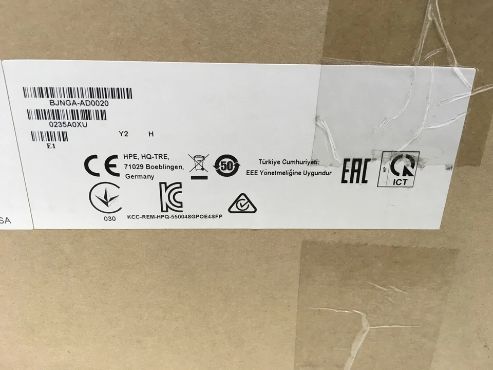 HPE 5500 48G PoE+ 4SFP HI Switch with 2 Interface Slots - JG542A - Image 2 of 3