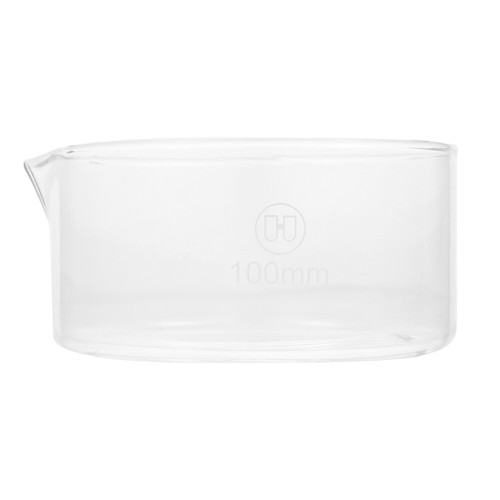Glass Dish Crystallizing Measuring Cup with Spout Lab Dishes Specimen Cups Lids - 第 3/12 張圖片