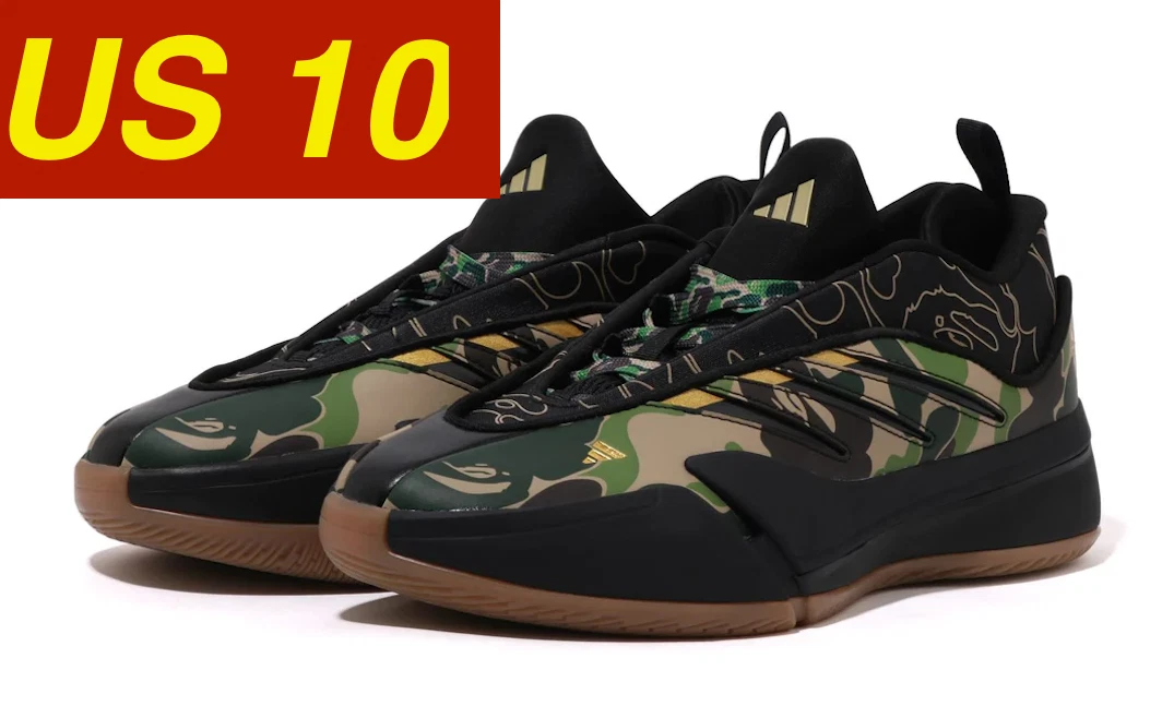 A BATHING APE × adidas Dame 9 Bape adidas and Damian Lillard Unveil Dame 9 Signature Shoe with BAPE
