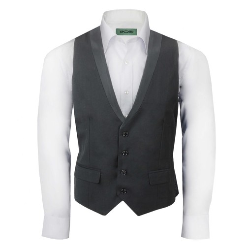 casual black vest