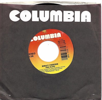PARTON, Dolly  (PMS Blues)  38-77723 = MINT RECORD!