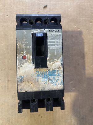 SIEMENS LN1E100 CIRCUIT BREAKER 60 AMPS 3 POLE 480 V